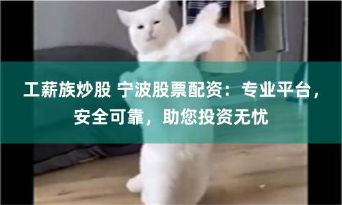 工薪族炒股 寧波股票配資：專業平臺，安全可靠，助您投資無憂